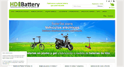 Desktop Screenshot of hdibattery.com