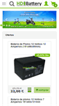 Mobile Screenshot of hdibattery.com